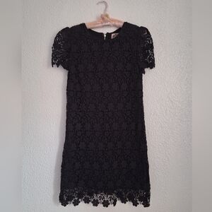 JUICY COUTURE  Black Lace Mini Dress